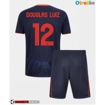 Otroške Nogometnih dresov Nottingham Forest Douglas Luiz #12 Tretji 2025-26 Kratki rokavi (+ hlače)